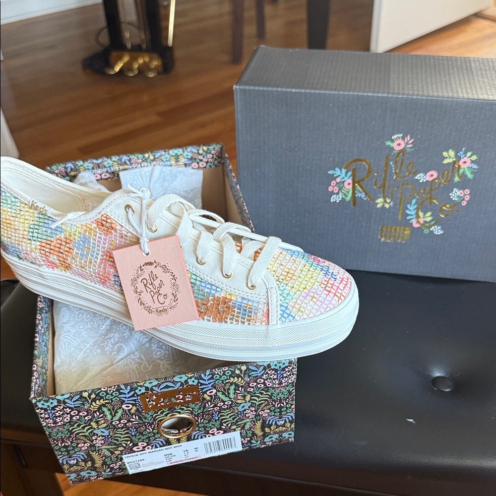 Keds Rifle Paper Co. Multi Colored Sneakers